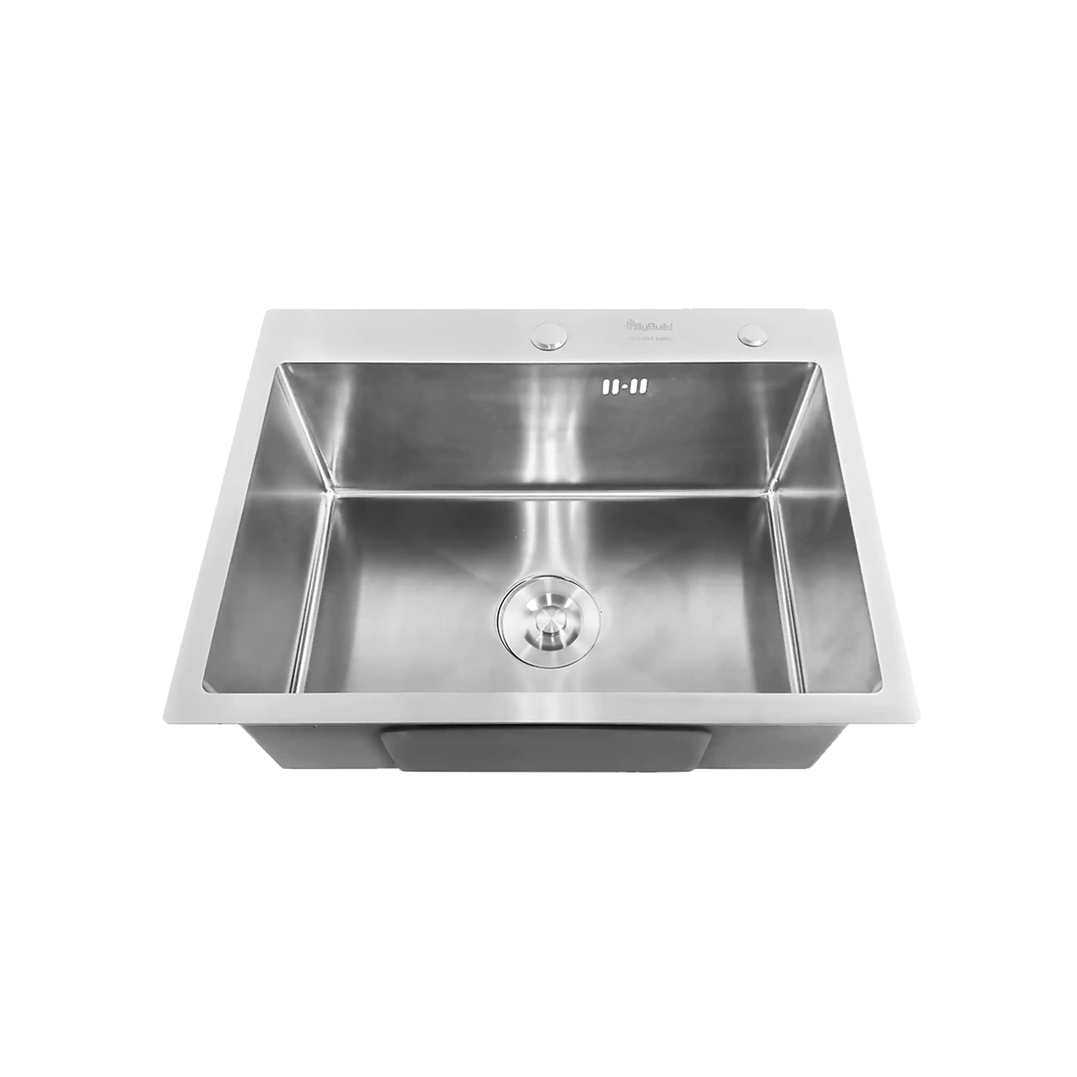 CHẬU RỬA INOX 1 HỘC 600X450X228MM ABCRC00001